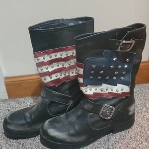 America biker boots